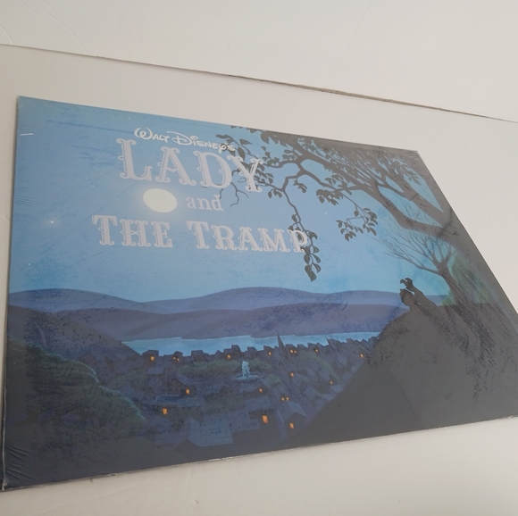 Disney Lady & The Tramp Exclusive  Lithograph Portfolio UNOPENED - Picture 1 of 5